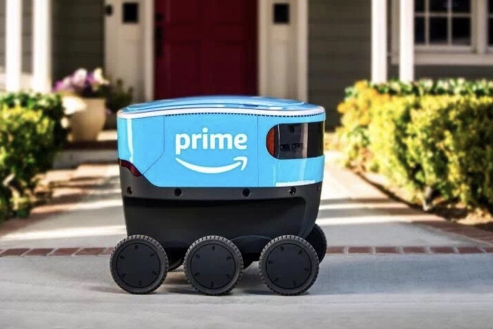 亚马逊自动送货机器人上线