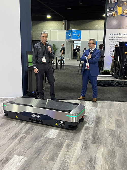 Oceaneering launches new mobile robots at Modex
